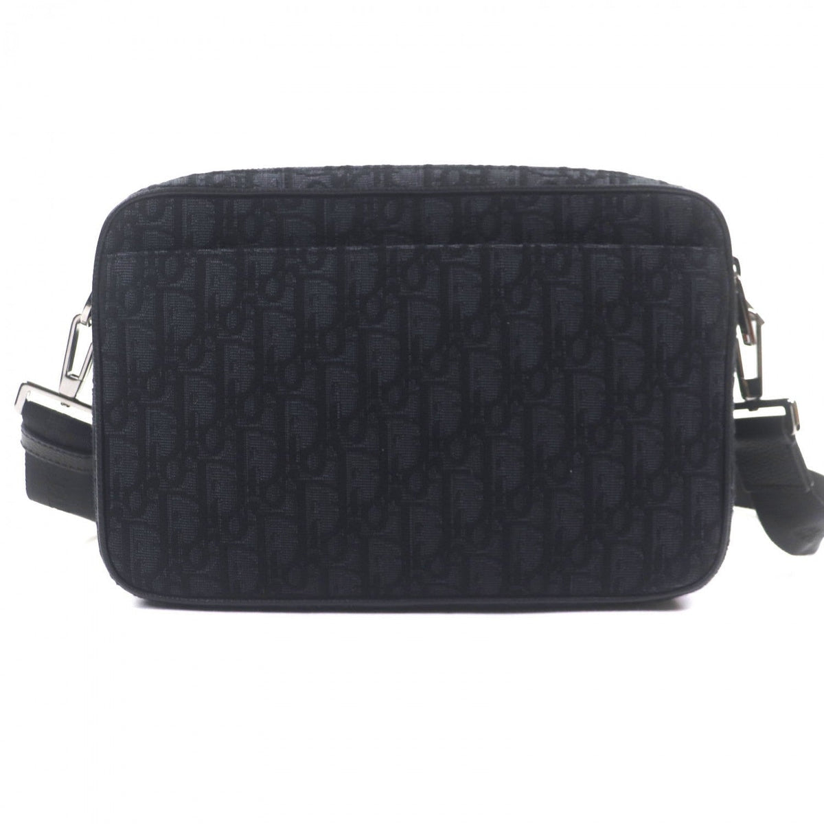 Dior HOMME Shoulder Bag 1ESPO297YKY canvas black Safari Maxi Oblique Rovelle Bags