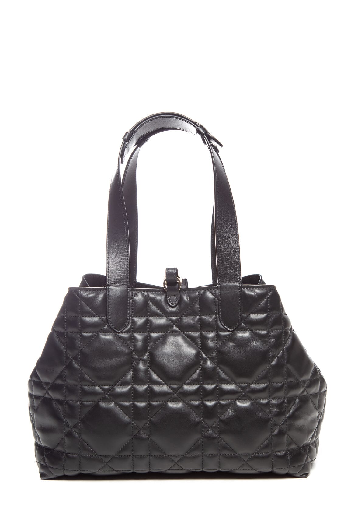 Dior Black Cannage Toujours Handbag Rovelle Bags