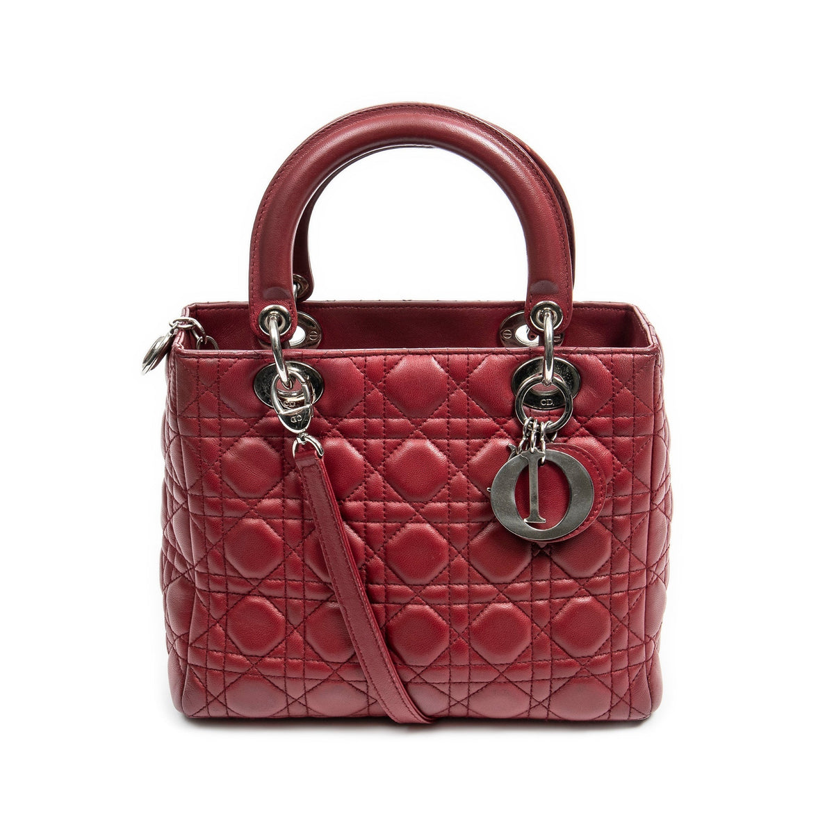 Dior Lady Dior Leather Shoulder Bag Rovelle Bags