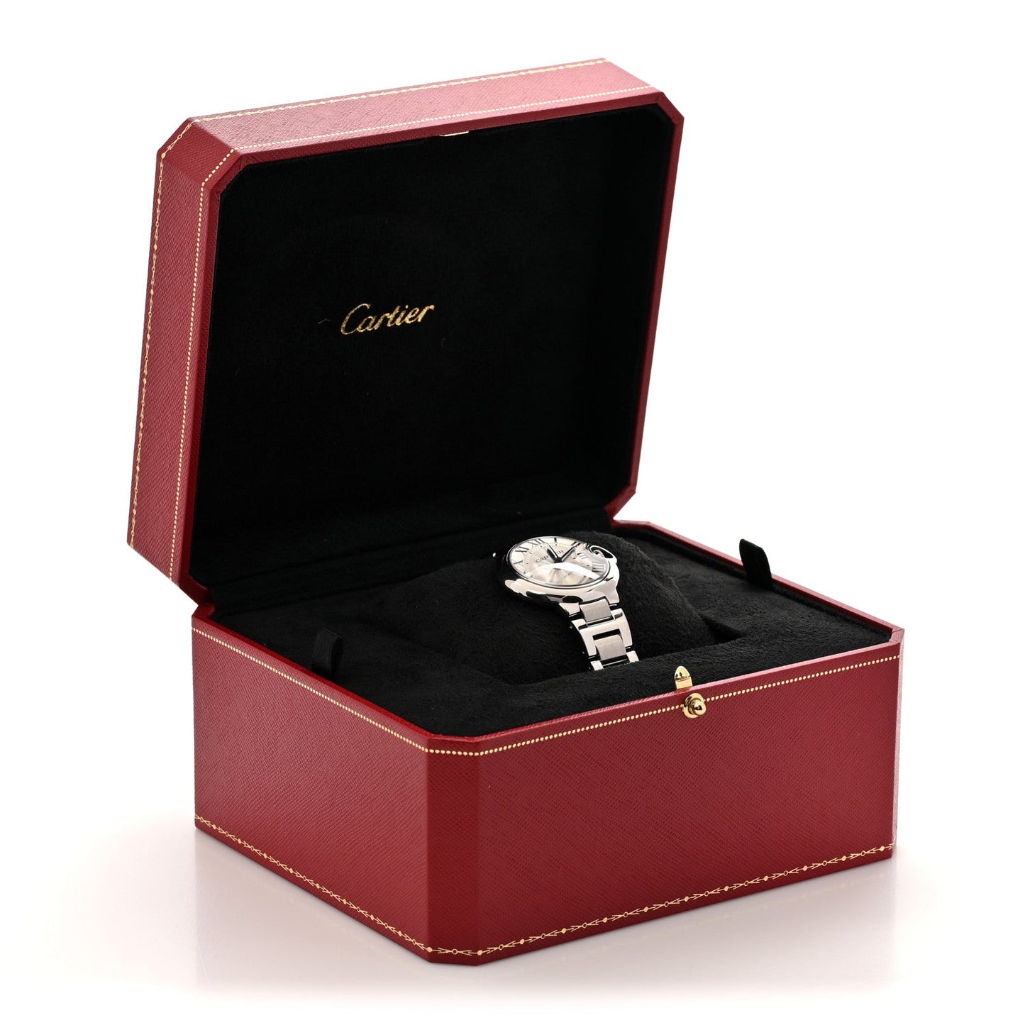 Stainless Steel 33mm Ballon Bleu De Cartier Automatic Watch