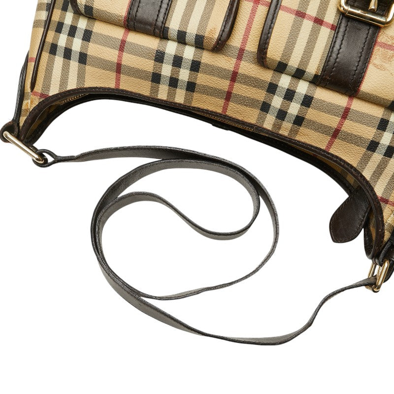 Burberry Nova Shadow Leather Shoulder Bag Style 15