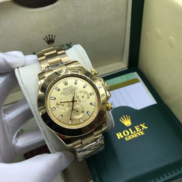 Rolex Watch For Men Golden 鈥� Best Fathers Day Gift