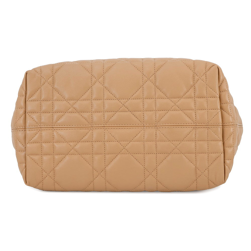 Dior Toujules Macrocannage Handbag Tanm2821Oshj Calf Leather Size Medium Rovelle Bags