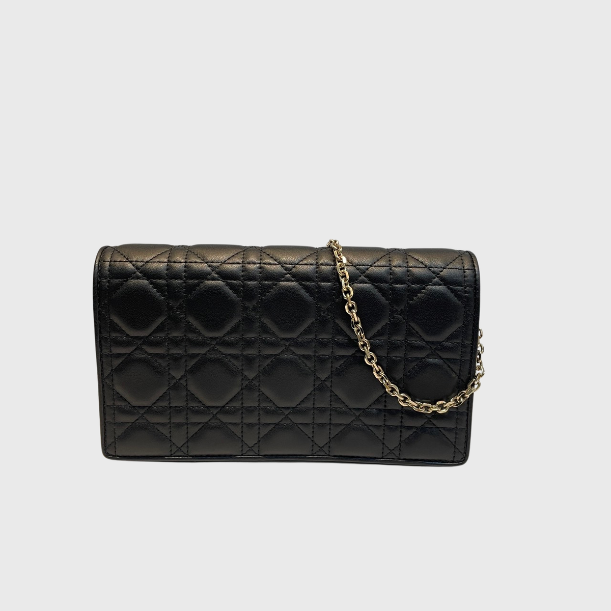 Dior Lady Dior Chain Clutch Bag Rovelle Bags
