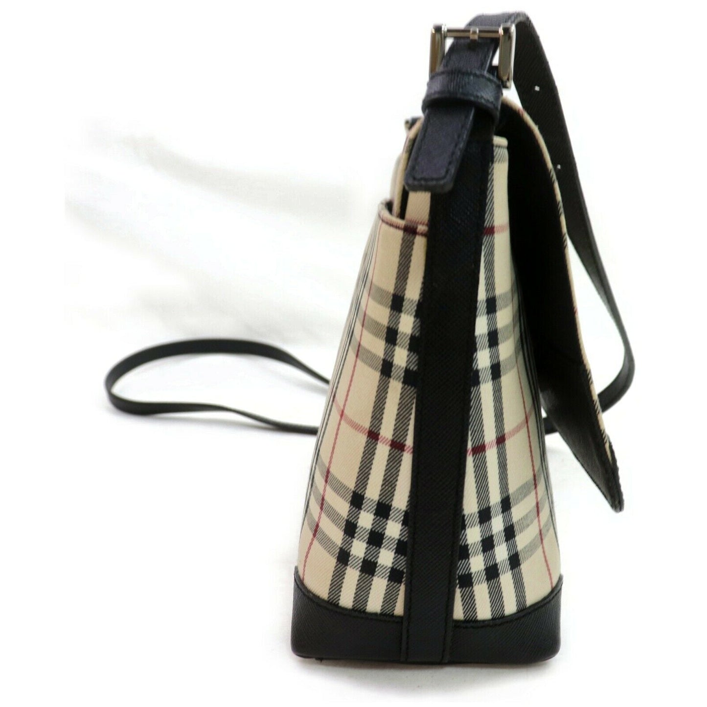 Burberry Damier Canvas Beige Shoulder Bag Style 2