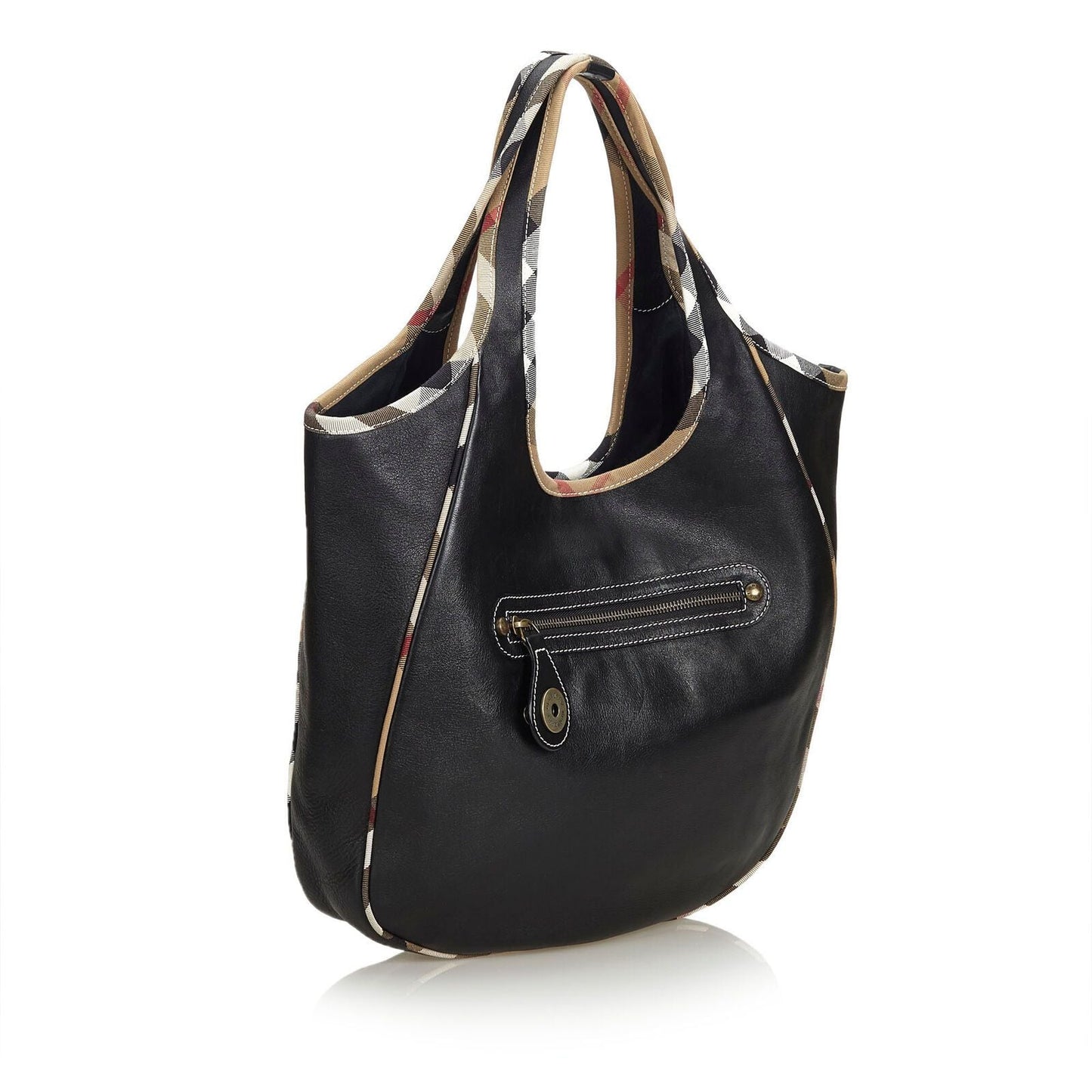 Burberry Others United Leather Black Tote Bag Style 2