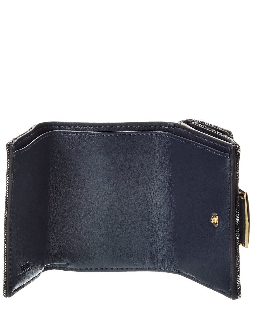 Fendi Baguette Micro Leather Card Case Rovelle Bags