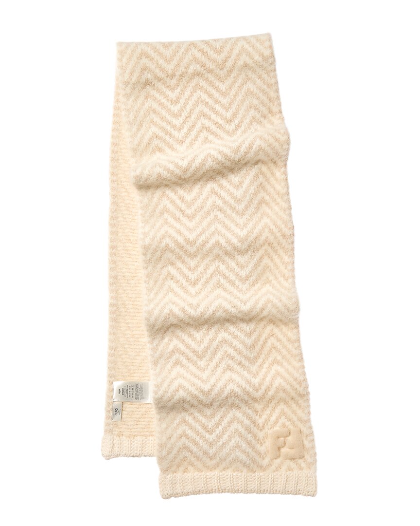 Fendi Ff Alpaca & Wool-Blend Scarf Rovelle Bags