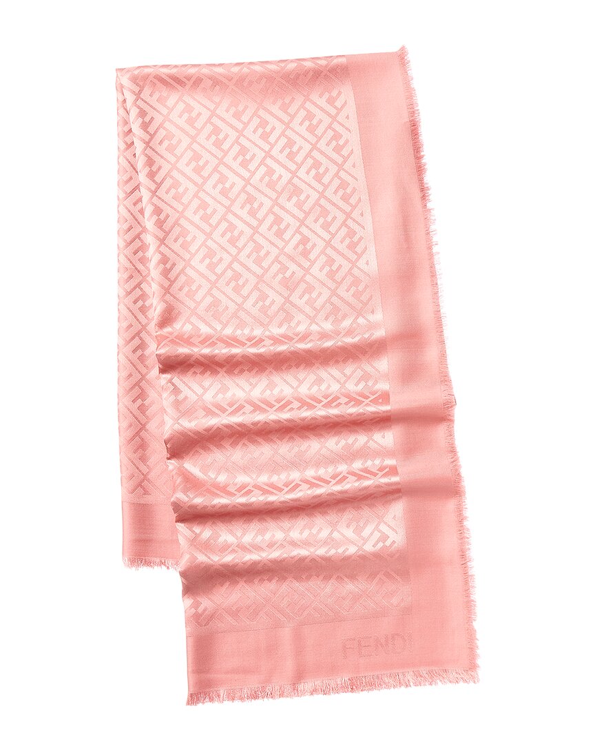 Fendi Silk & Wool-Blend Shawl Rovelle Bags