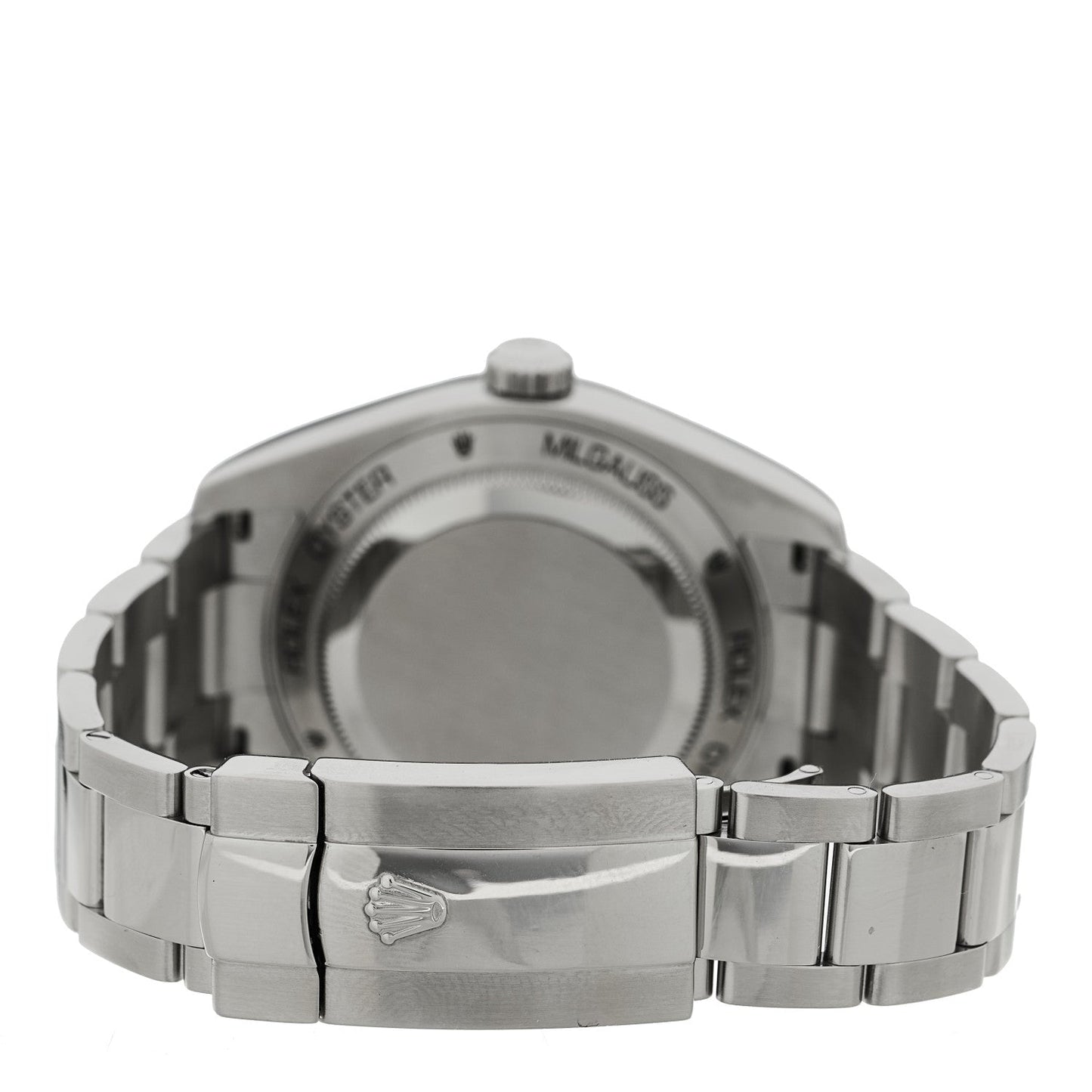 Stainless Steel 40mm Oyster Perpetual Milgauss Watch White 116400