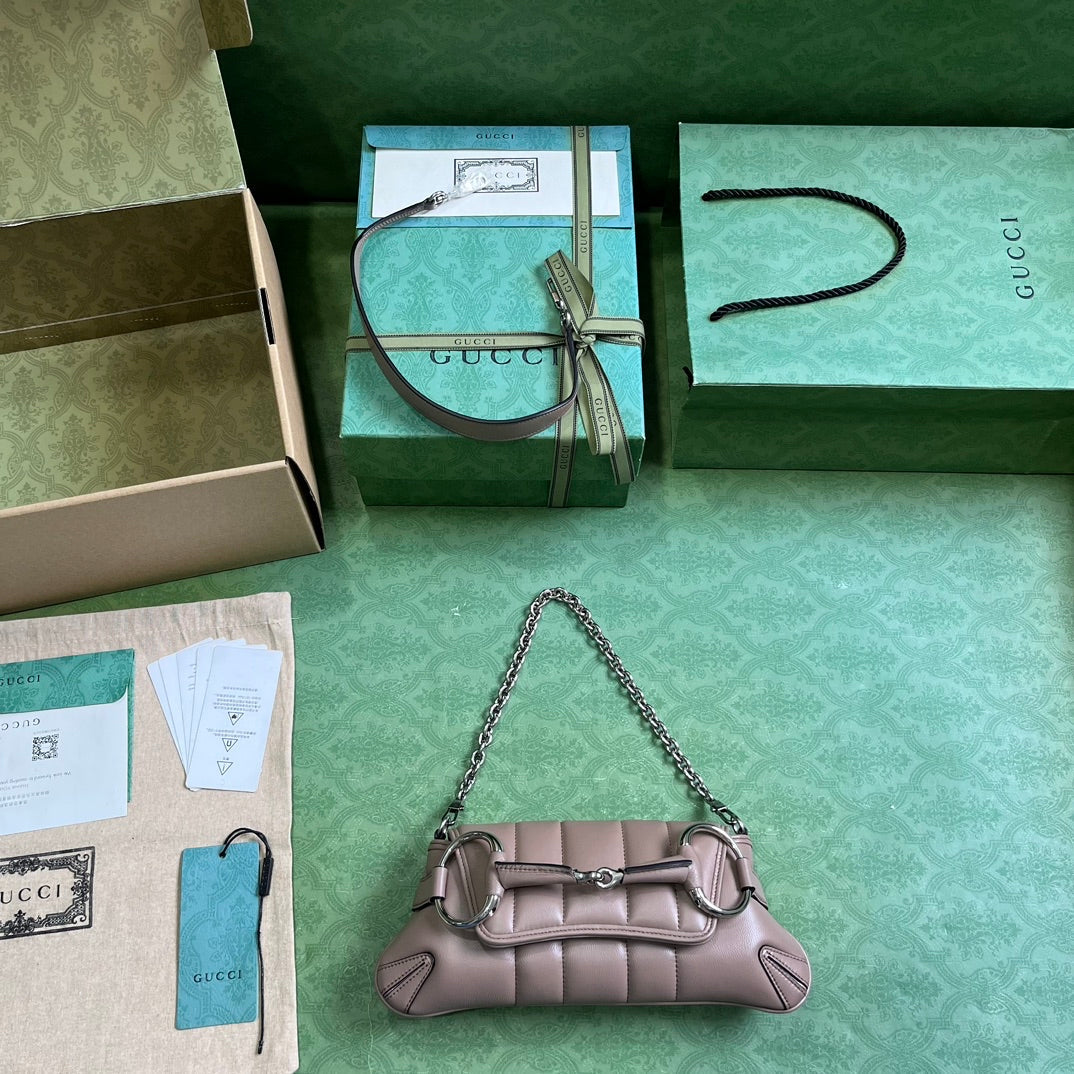 Gucci Horsebit Chain Small Shoulder Bag