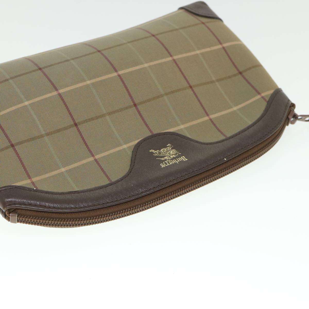 Burberry Brand Brown Clutch Bag Style 3