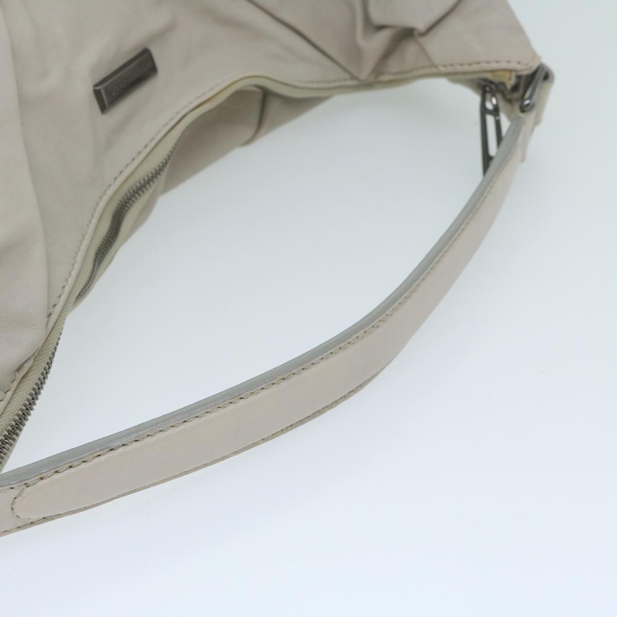 Burberry Brand Leather White Shoulder Bag