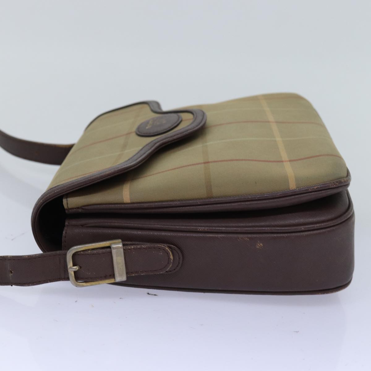 Burberry Nova Brand Canvas White Shoulder Bag Style 3
