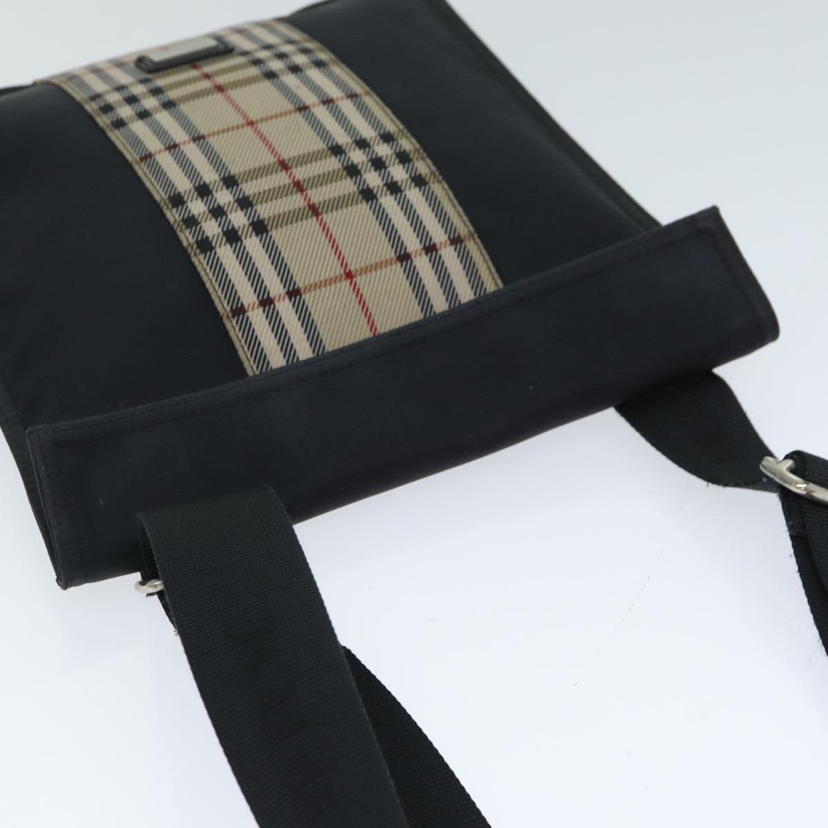 Burberry Nova Brand Check Black Shoulder Bag Style 7