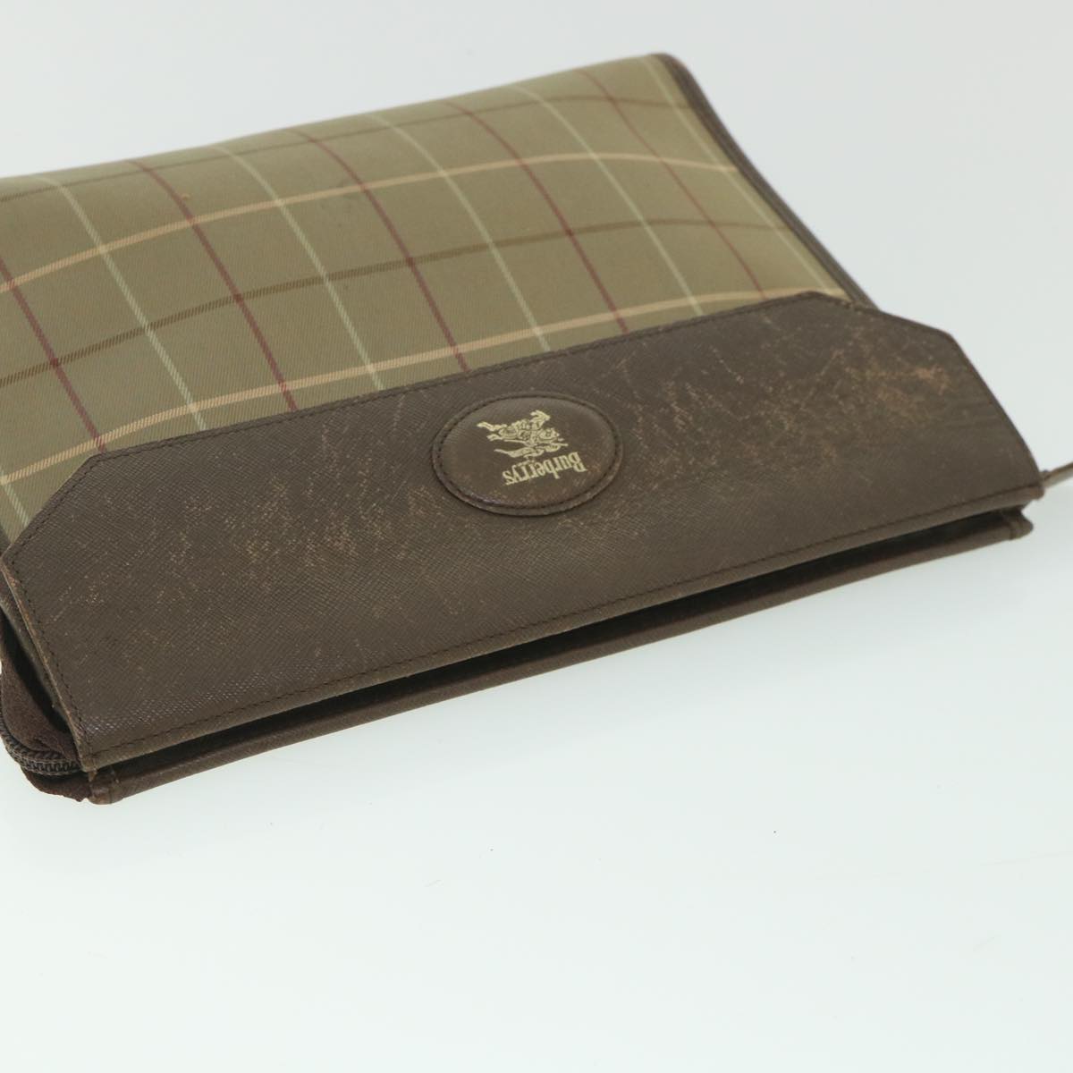 Burberry Brand Brown Clutch Bag Style 2