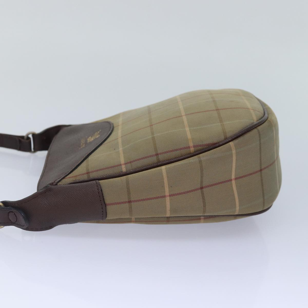 Burberry Nova Brand Canvas Brown Shoulder Bag