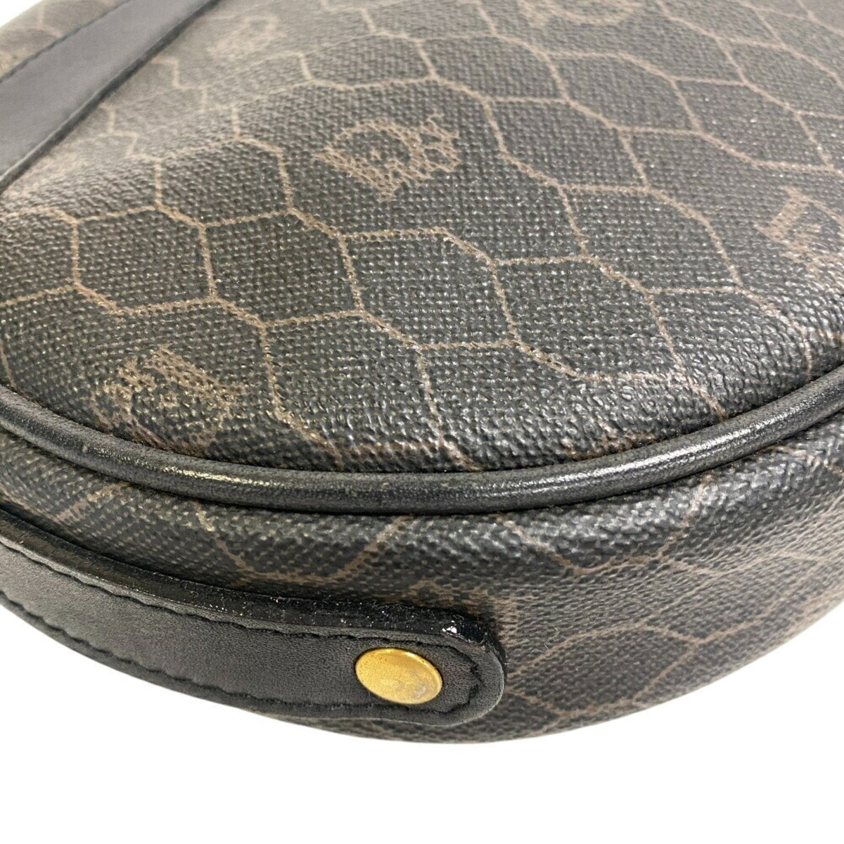 Christian Dior Brown Pvc Shoulder Bag Rovelle Bags