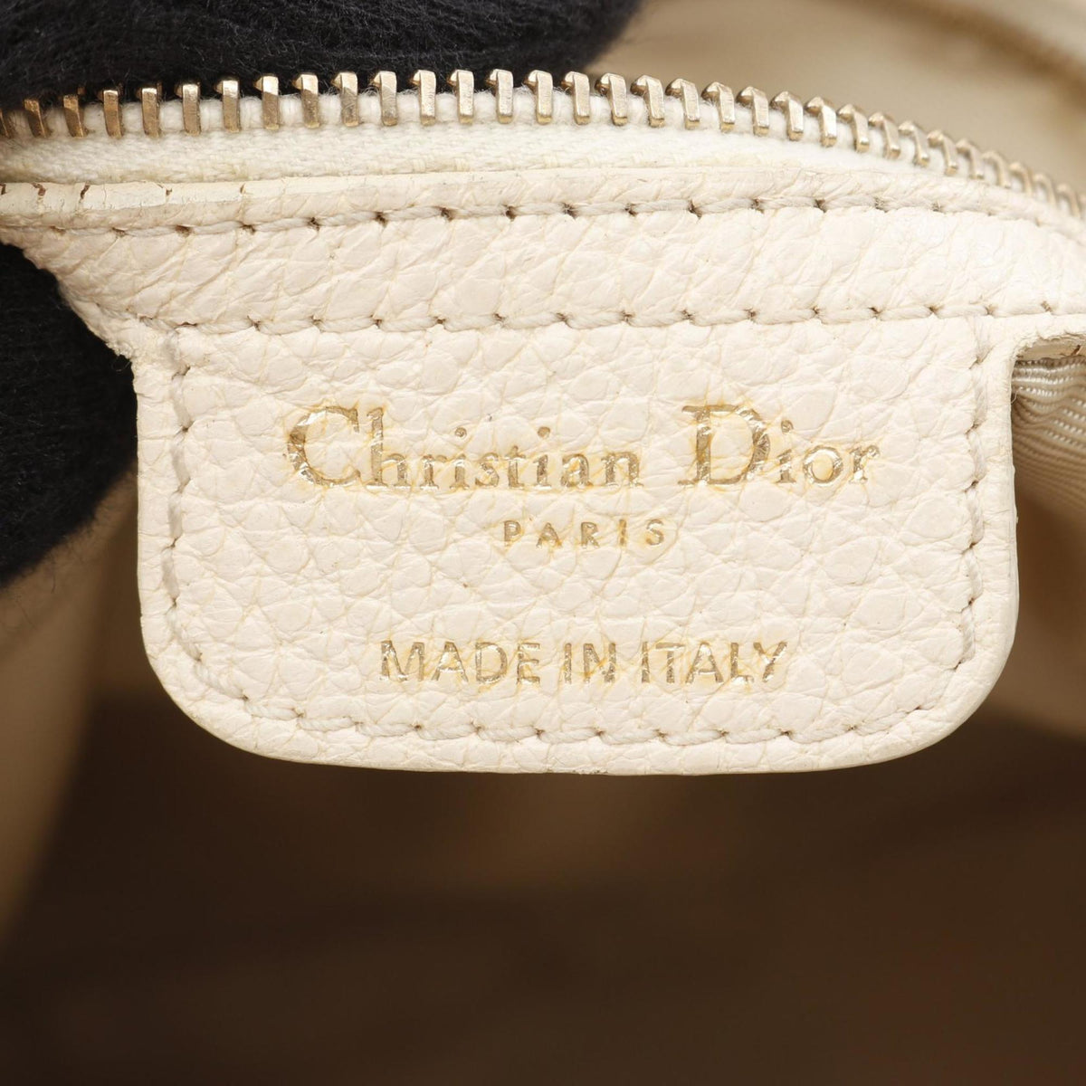 Christian Dior Beige Leather Tote Bag Rovelle Bags