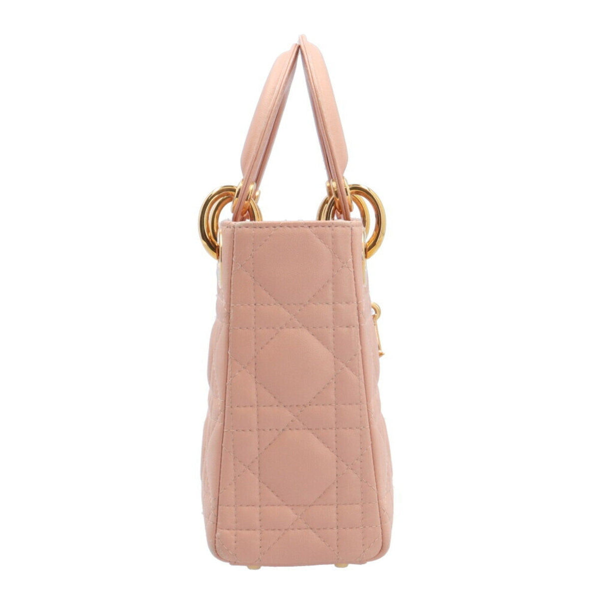 Christian Dior Pink Leather Shoulder Bag Style 2 Rovelle Bags
