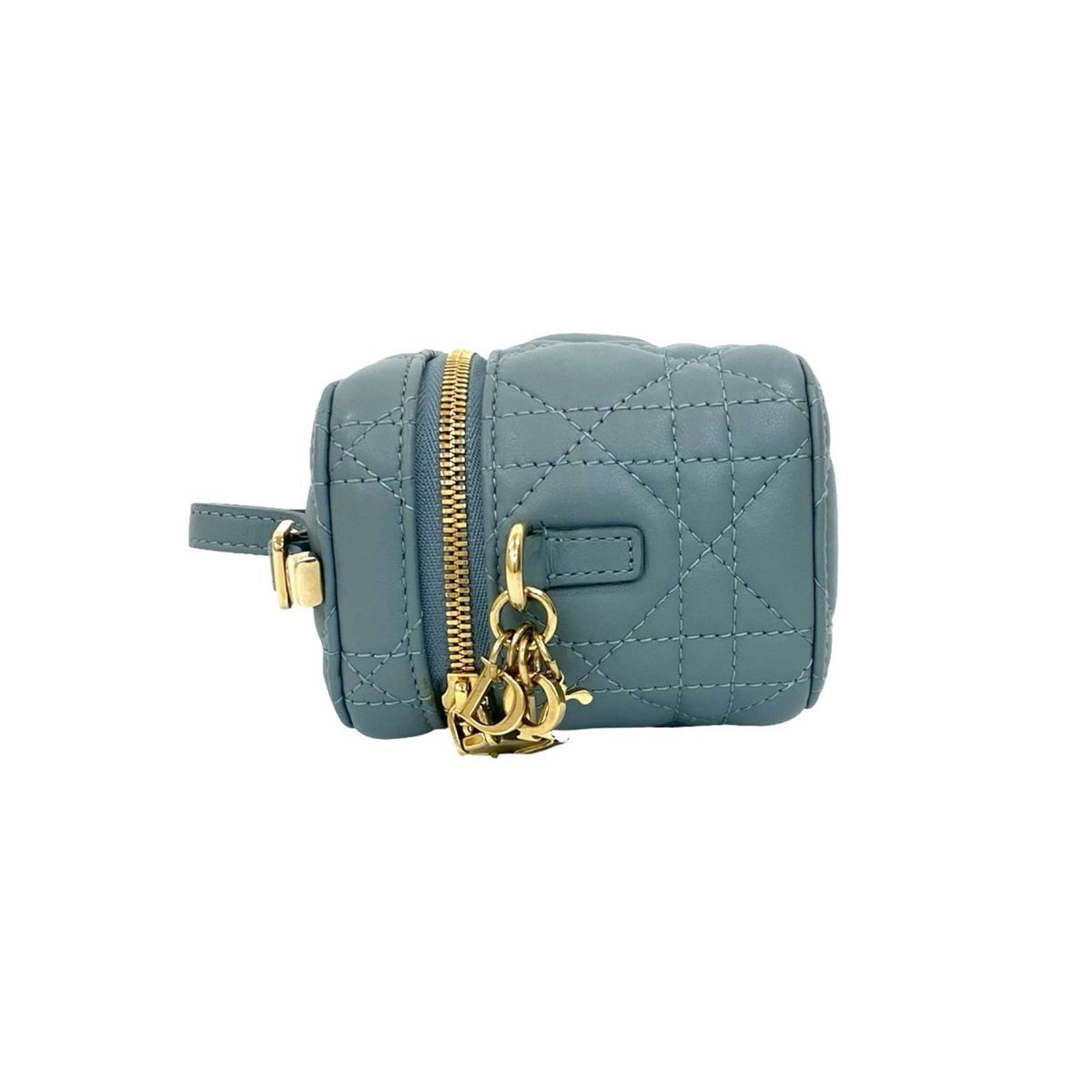 Christian Dior Gray Leather Shoulder Bag Style 5 Rovelle Bags