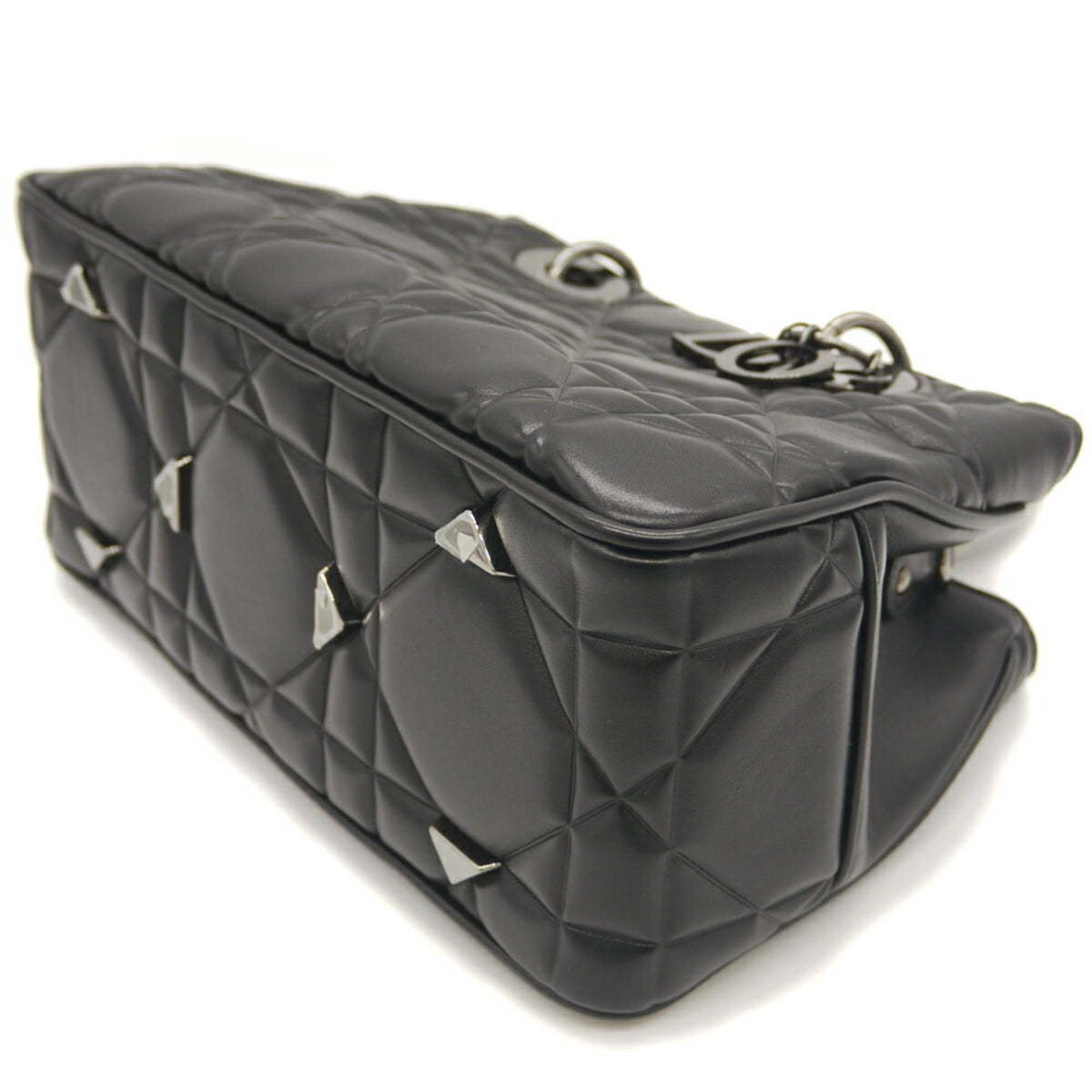 Christian Dior Leather Handbag Shoulder Bag Rovelle Bags