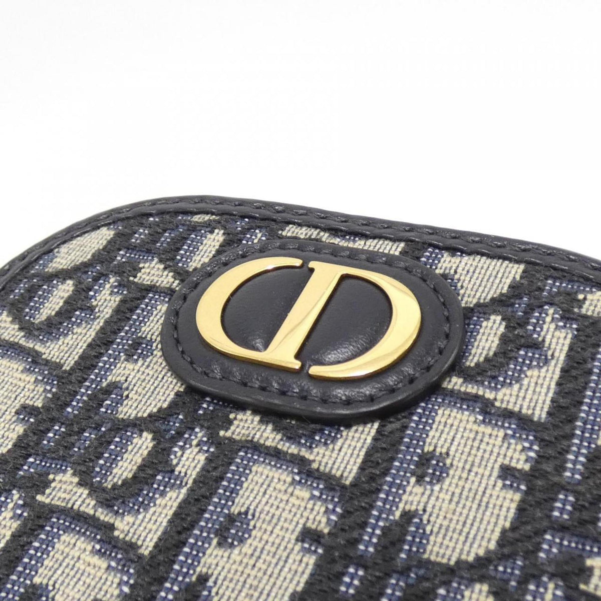 Christian Dior Blue Canvas Pouch Shoulder Bag Rovelle Bags
