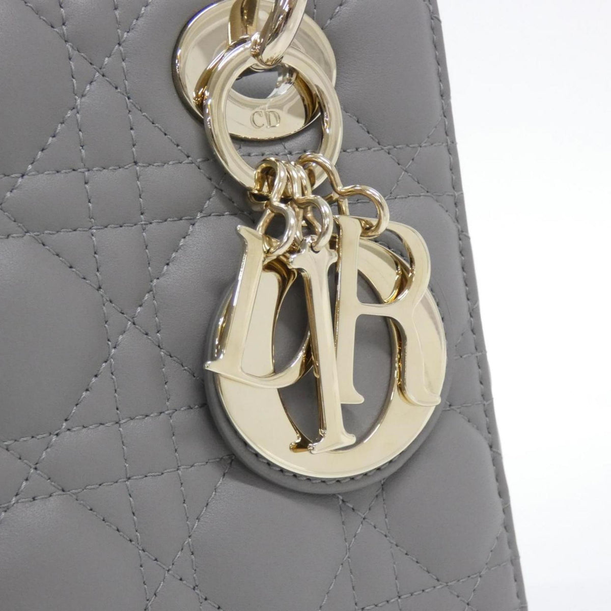 Christian Dior Gold Leather Handbag Style 2 Rovelle Bags