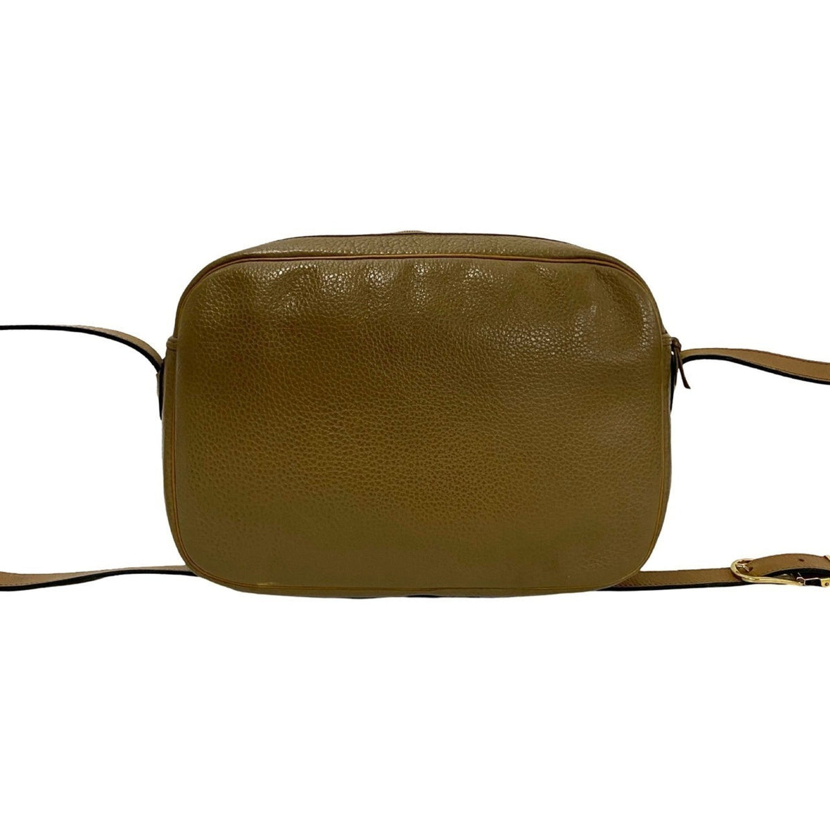 Christian Dior Beige Brown Leather Pochette Shoulder Bag Rovelle Bags