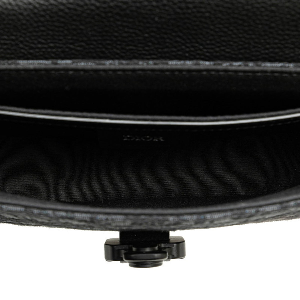 Christian Dior Black Canvas Leather Shoulder Bag Rovelle Bags