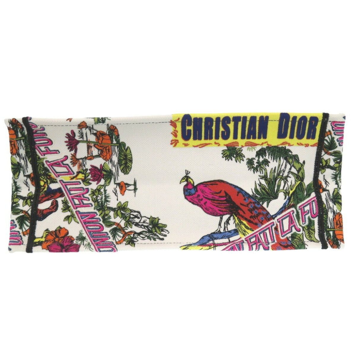 Christian Dior White Canvas Tote Bag Rovelle Bags