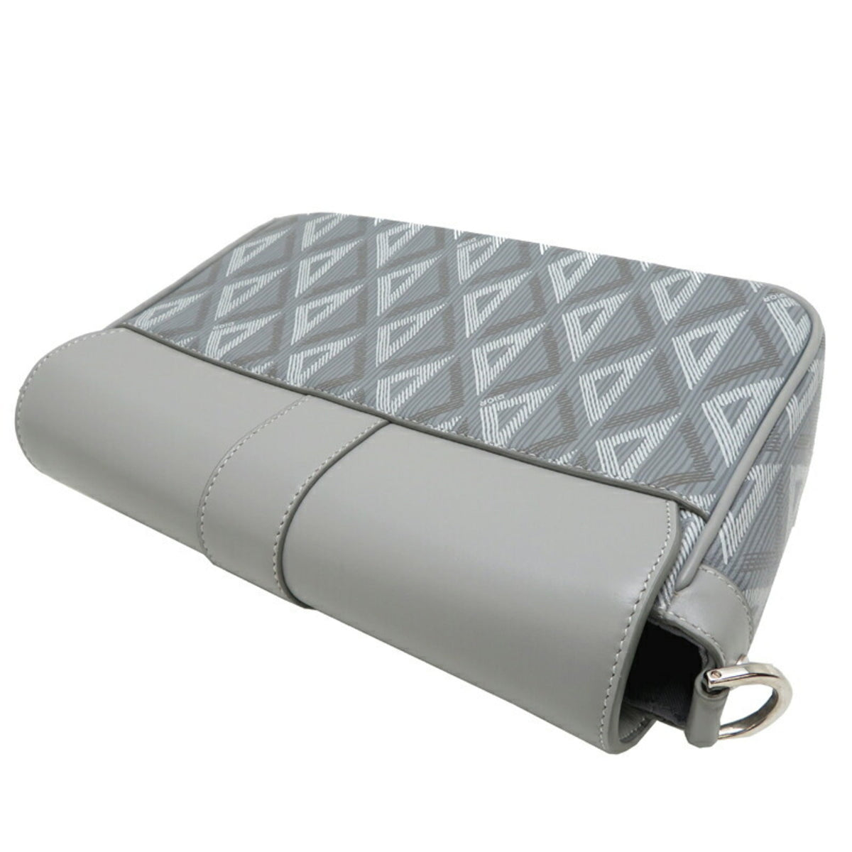 Christian Dior Gray Leather Shoulder Bag Style 3 Rovelle Bags