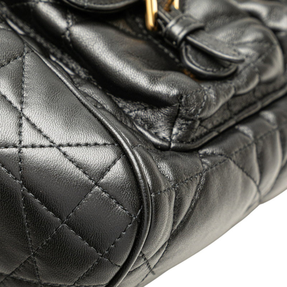 Christian Dior Black Leather Backpack Style 4 Rovelle Bags