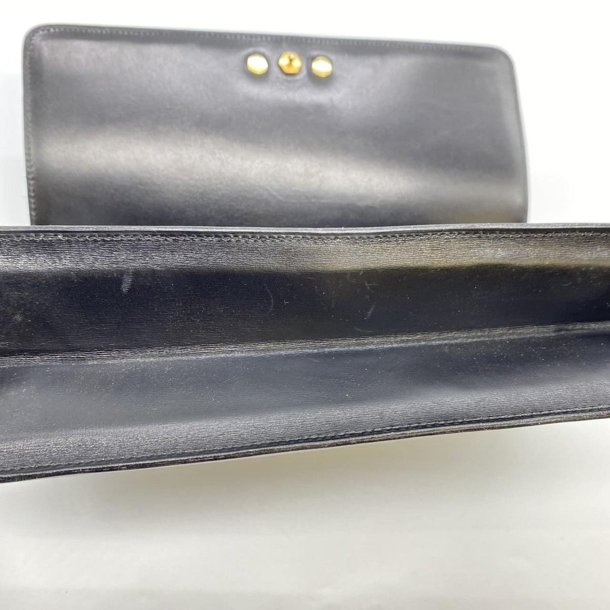 Christian Dior Black Leather Shoulder Bag Style 14 Rovelle Bags