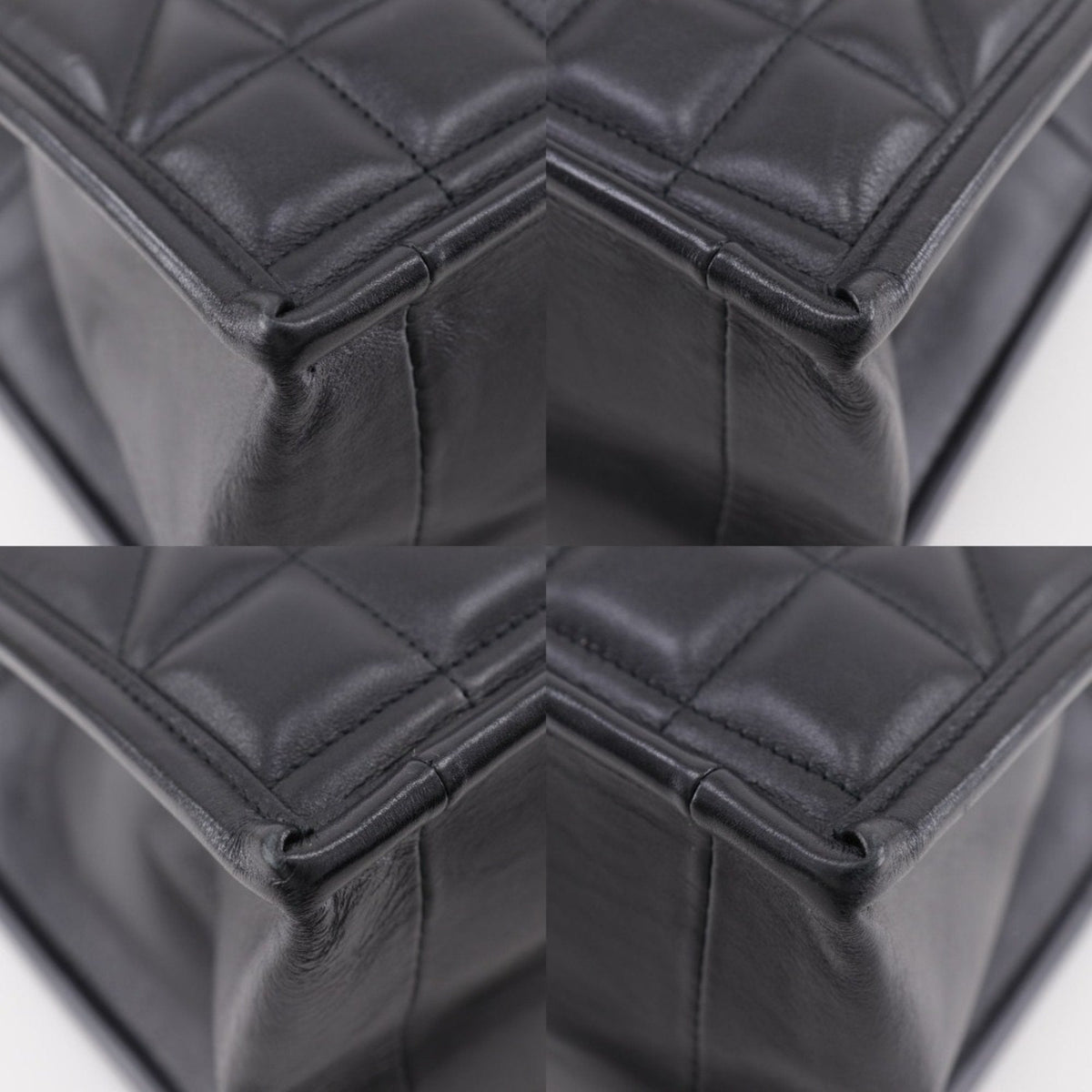 Christian Dior Black Leather Tote Bag Style 5 Rovelle Bags