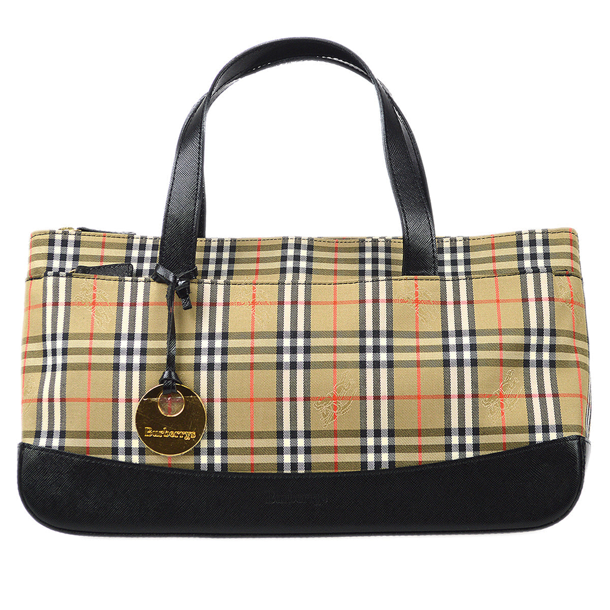Burberry Leather Black Handbag Style 2