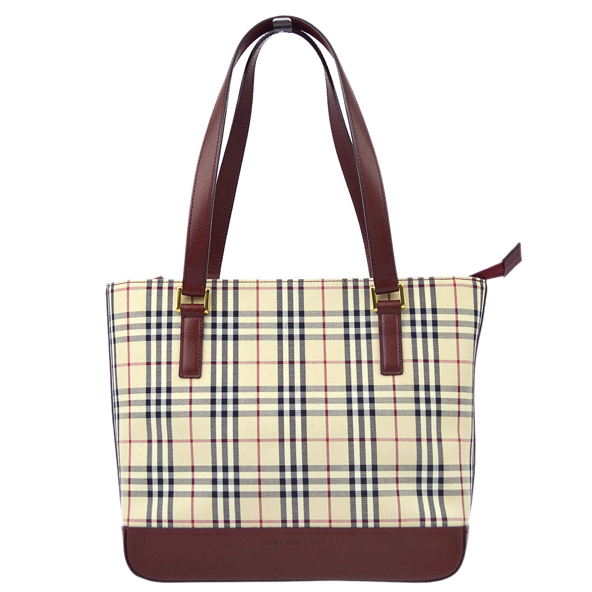 Burberry AMORE Leather Red Tote Bag