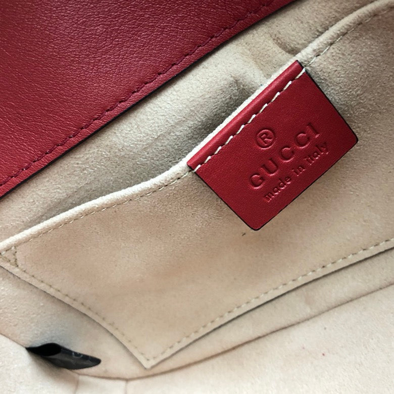 Gucci Marmont Small Matelassé Shoulder Ba