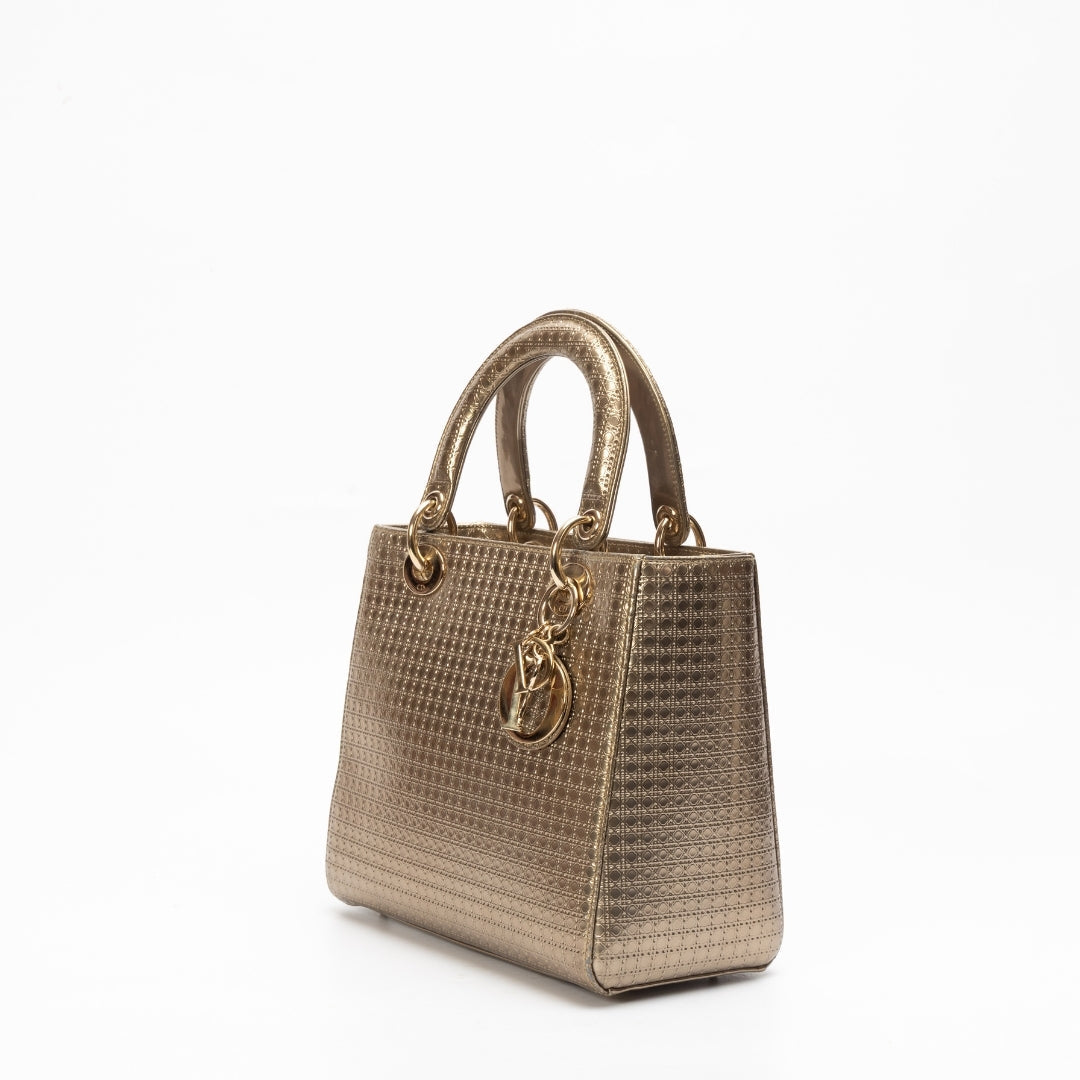 Dior Lady Dior Leather Tote Bag Rovelle Bags