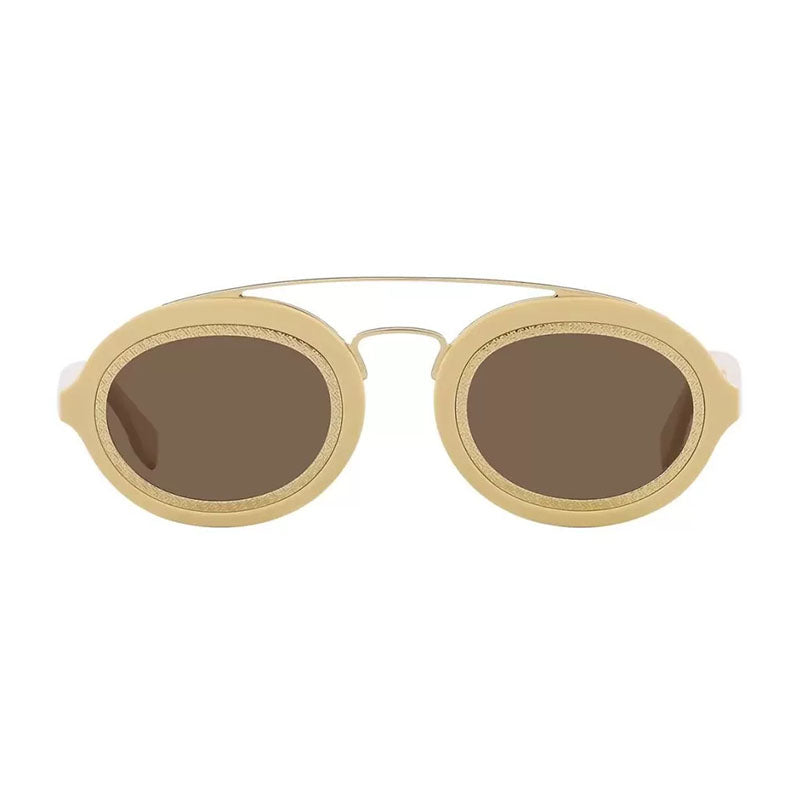 Fendi Sunglasses Oval Full Rim, Shiny Black Frame and Smoke Lens FE40094I01A Rovelle Bags