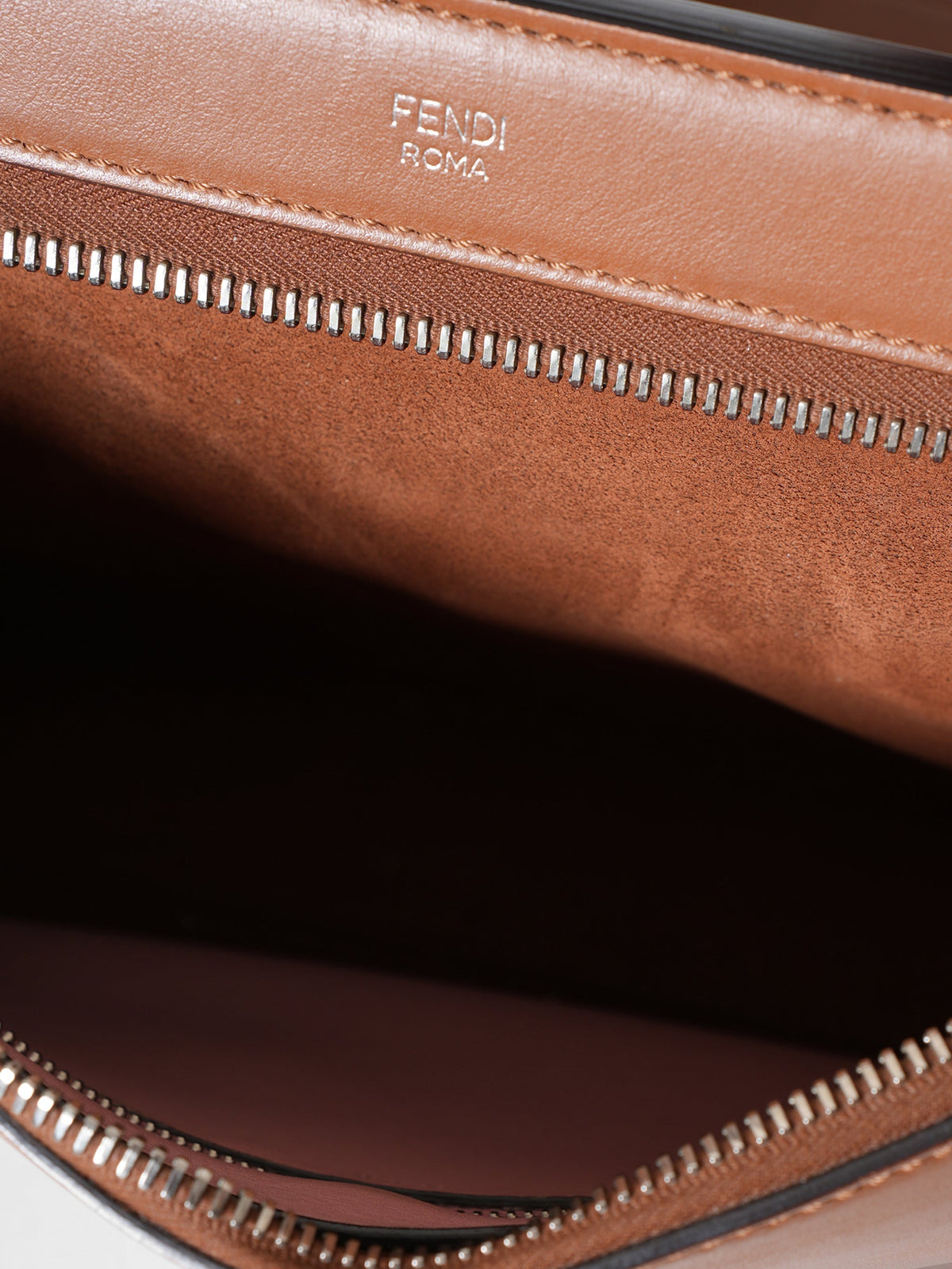 Fendi Tan Large Dotcom Satchel Rovelle Bags