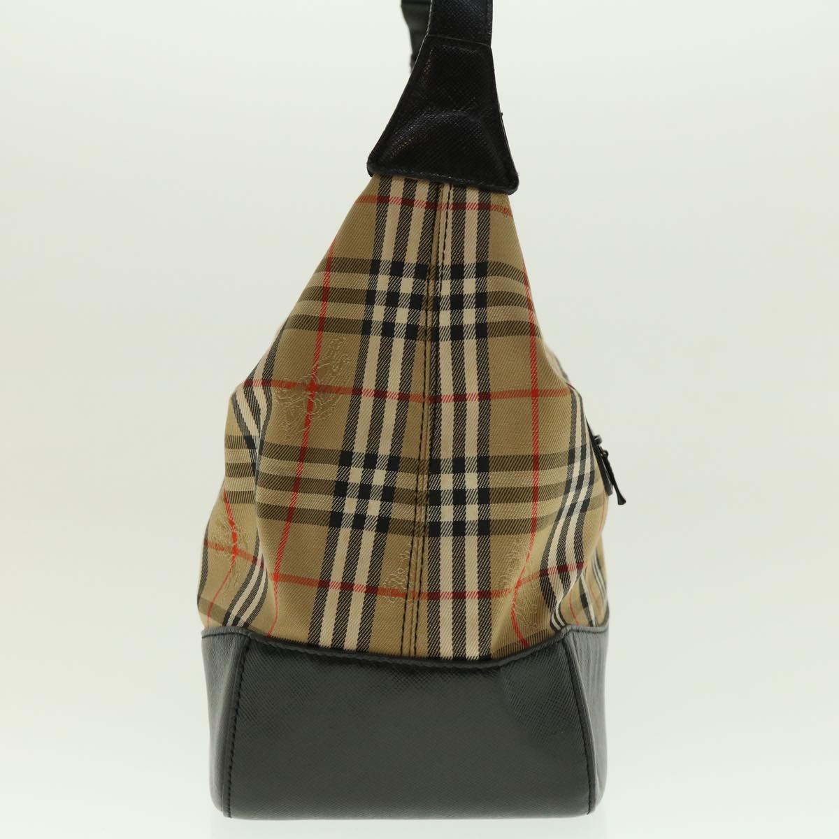 Burberry BURBERRYSs Nova Leather Black Handbag