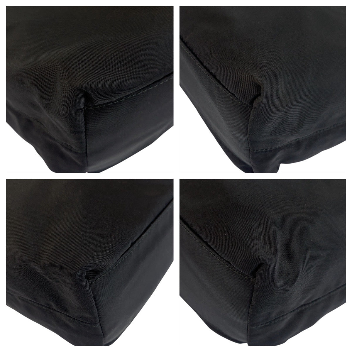 Prada Tote Bag Nylon Black Tote Bag Shoulder Bag Test Triangle With Logo Women - Style 2 Rovelle Bags