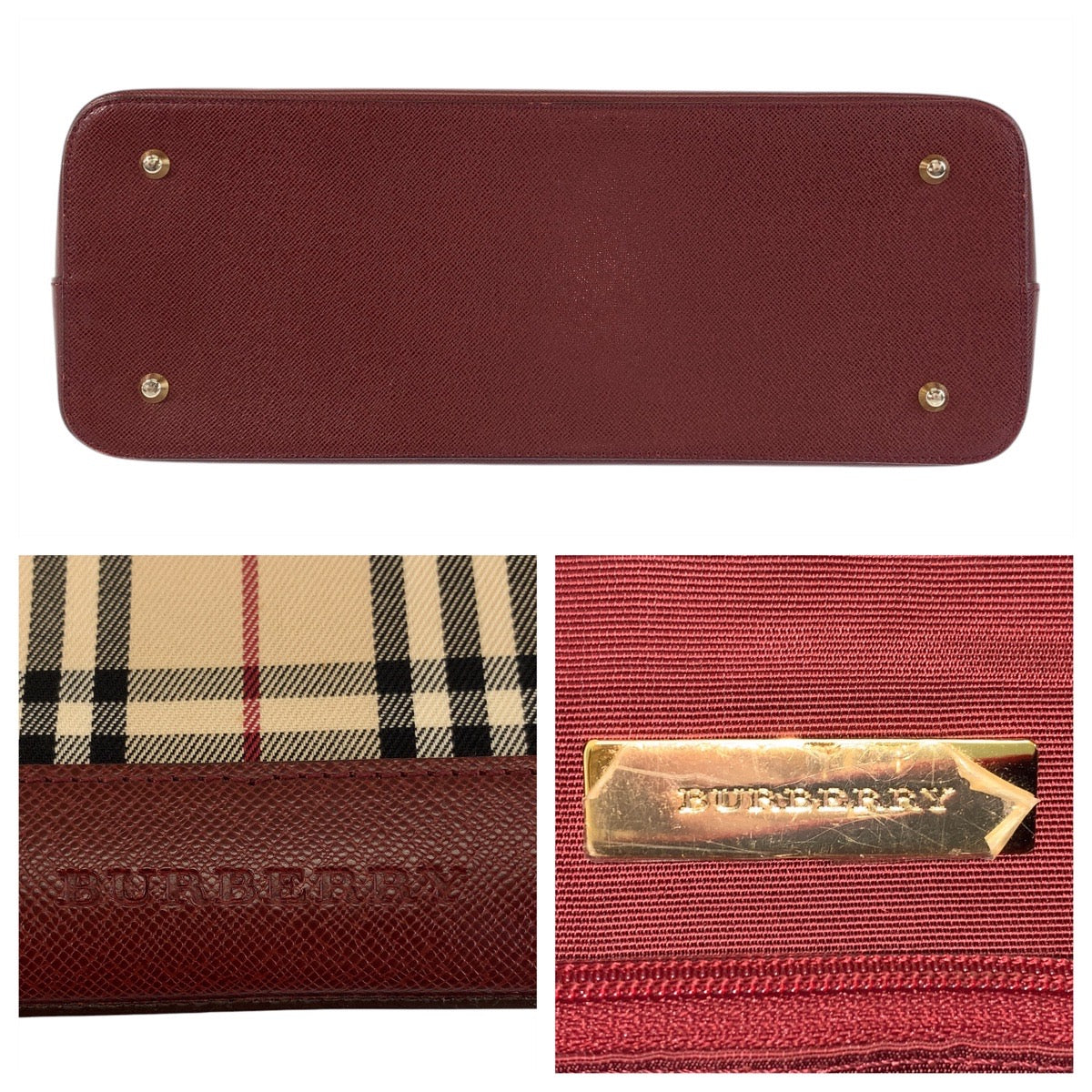 Burberry Leather Shoulder Bag Style 6