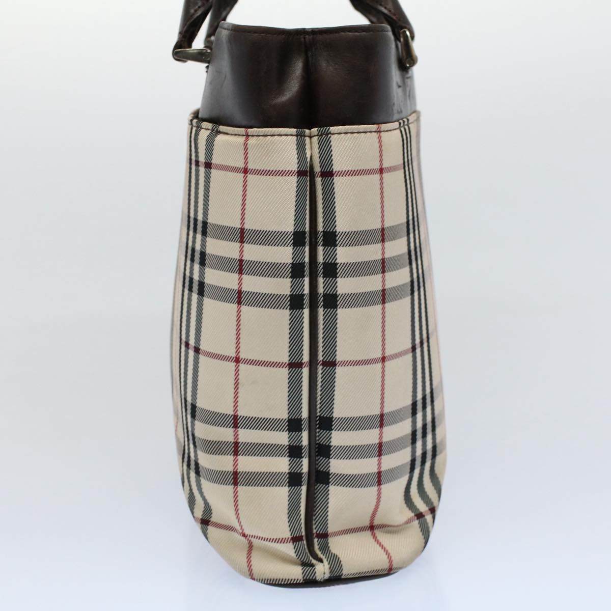 Burberry Nova Auth Canvas Beige Tote Bag Style 16