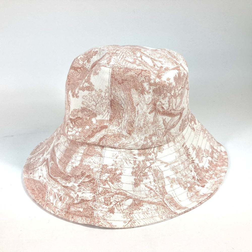 Dior hat 02TOJ924I130 cotton pink Hat Hat Bucket Hat Bob Hat Toile de Jui Women 59 Rovelle Bags