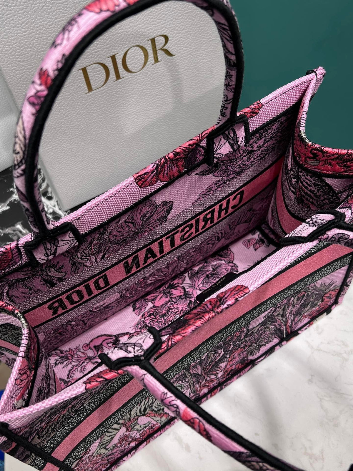 Christian Dior Book Tote Bag