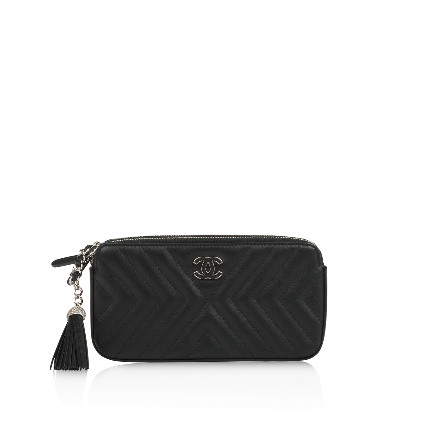 Chanel Chevron Clutch On Chain Rovelle Bags