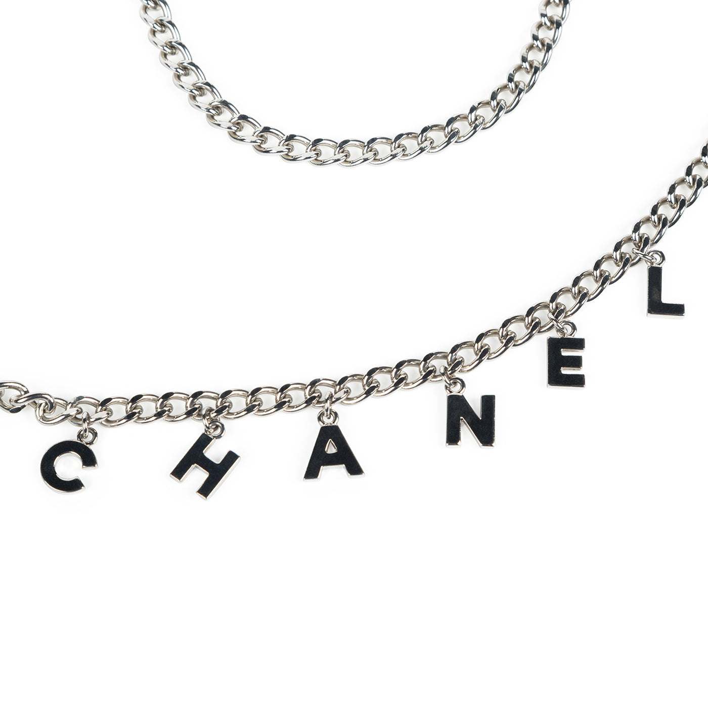 Chanel Luxury Leather Silver Handbag Style 5 Rovelle Bags