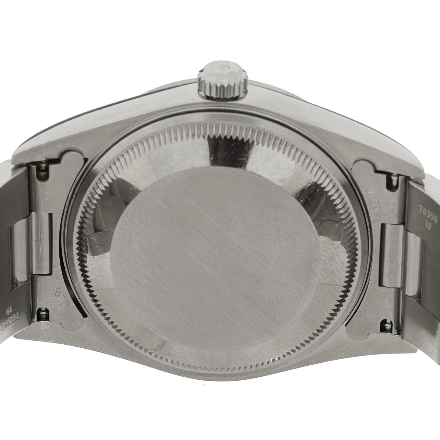 Stainless Steel 34mm Oyster Perpertual Date Watch Silver 15200
